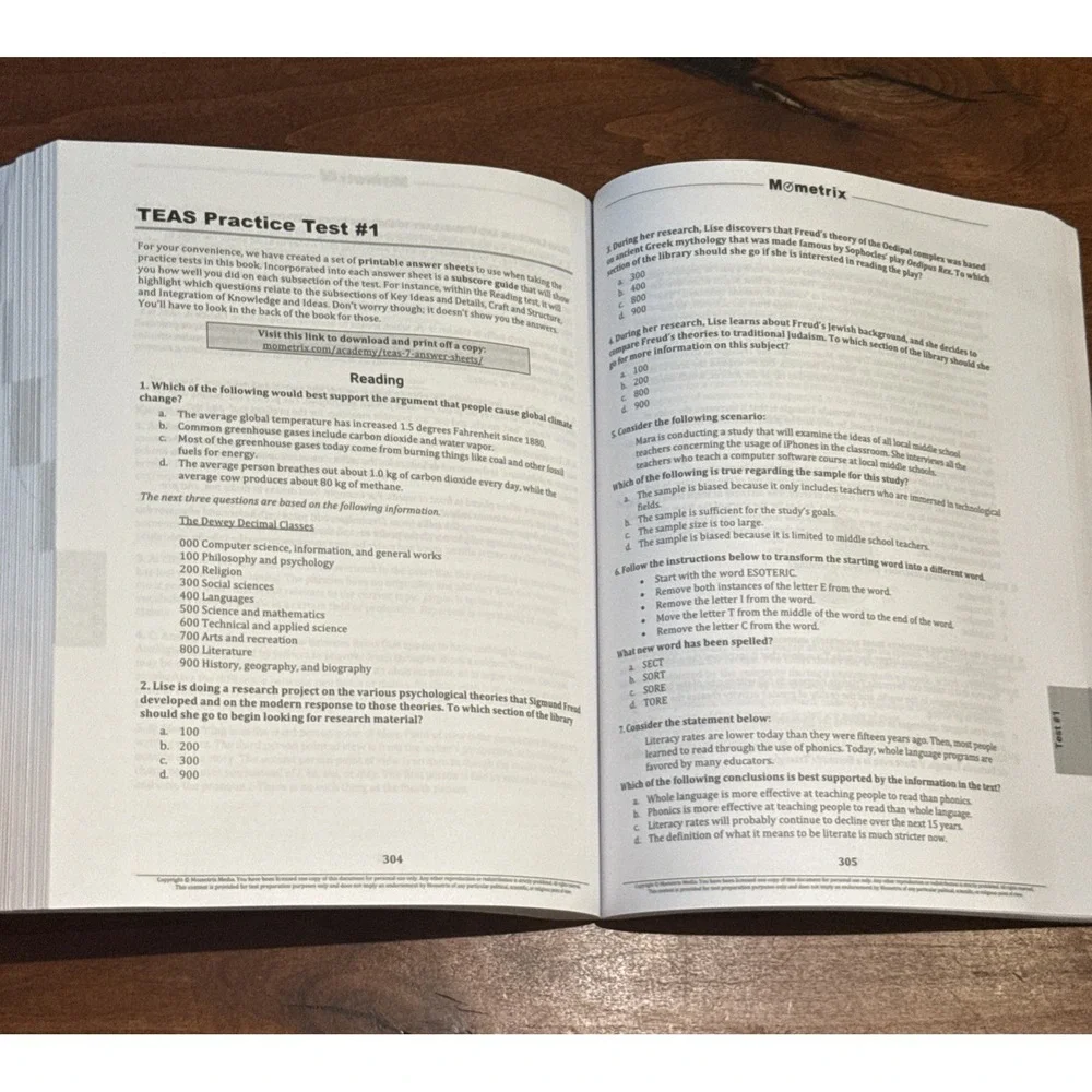 Mometrix ATI TEAS 7 Secrets Study Guide Updated 7th Edition